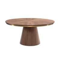 Brewster 6-8 Seat Walnut Dining Table